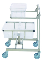 ROBOTCOUPE KROUHAČ ZELENINY CL 60 F KOMPLET - PRACOVNÍ STANICE