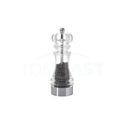 MAMBO mlýnek na pepř, transparentní, 18 cm