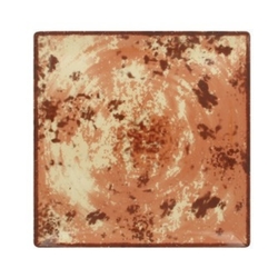 Peppery talíř čtvercový 30x30 cm, hnědý