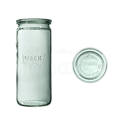 Sklenice WECK Cylindric 1040 ml s víčkem 6 ks