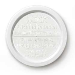 Víčko plastové Keep Fresh ke sklenicím WECK 100 mm, 5 ks